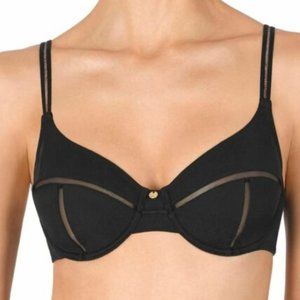 Natori BLACK Illusion Full Fit Underwire Bra 34DDD
